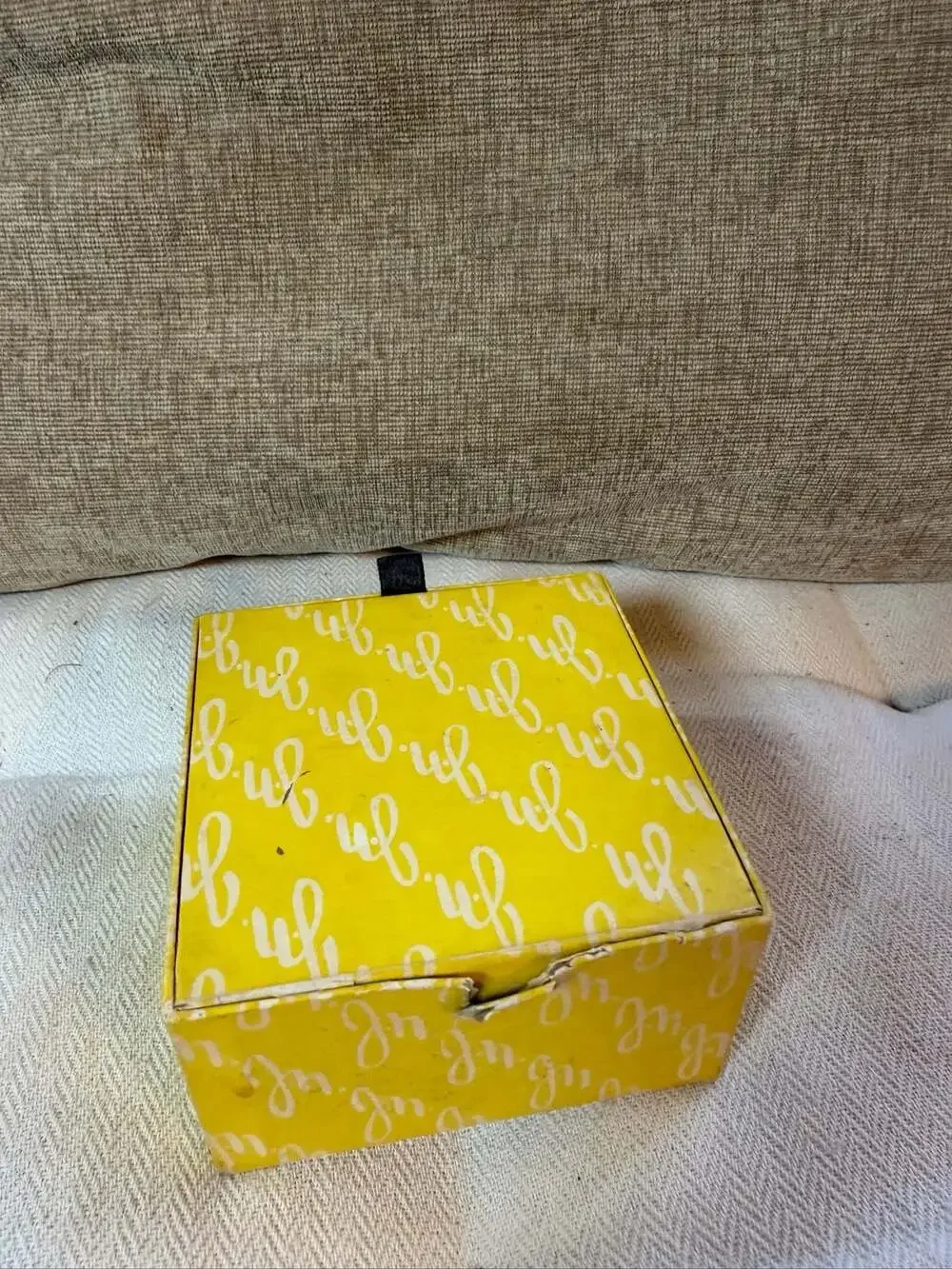Vintage Jean Nate Bath Powder Box 9 Ounces Lanvin-Charles of the Ritz EMPTY